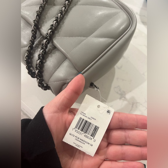 Coach Pillow Madison Shoulder Bag With Quilting - Picture 6 of 10